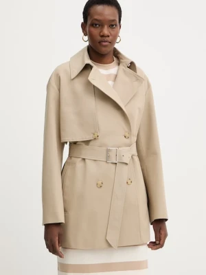 BOSS płaszcz bawełniany Cromas