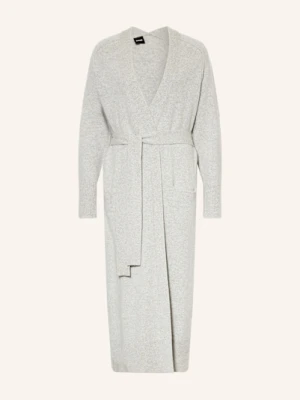 Boss Płaszcz Dzianinowy Fardianna Z Kaszmiru grau