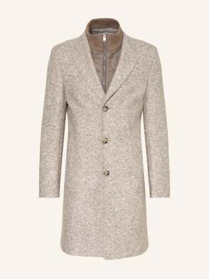Boss Płaszcz Hyde Z Odpinanym Kołnierzem beige