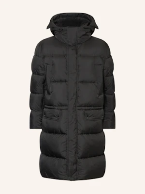 Boss Płaszcz Pikowany Omont schwarz