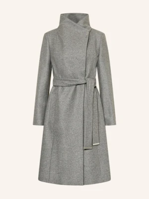 Boss Płaszcz Wełniany Calegan grau