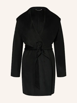 Boss Płaszcz Wełniany Cariby schwarz