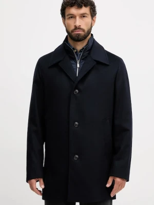 BOSS płaszcz wełniany H-Clark-Bib-S-254