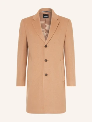Boss Płaszcz Wełniany Hyde beige