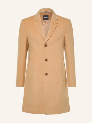 Boss Płaszcz Wełniany Hyde beige