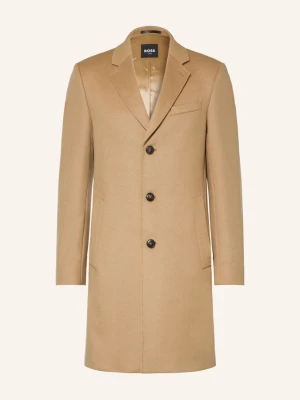 Boss Płaszcz Wełniany Hyde beige