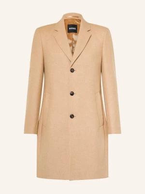 Boss Płaszcz Wełniany Hyde beige