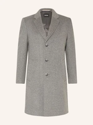 Boss Płaszcz Wełniany Hyde grau