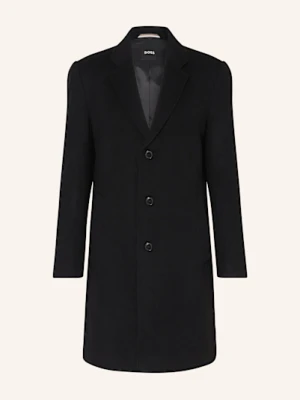 Boss Płaszcz Wełniany Hyde schwarz