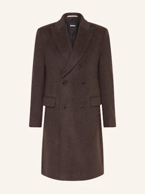 Boss Płaszcz Z Alpaki Hyde braun