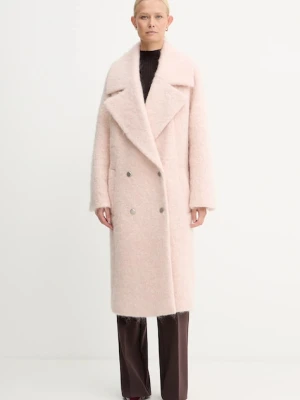 BOSS płaszcz z dodatkiem wełny Crestin
