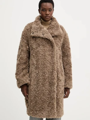 BOSS płaszcz z domieszką wełny Citeddy