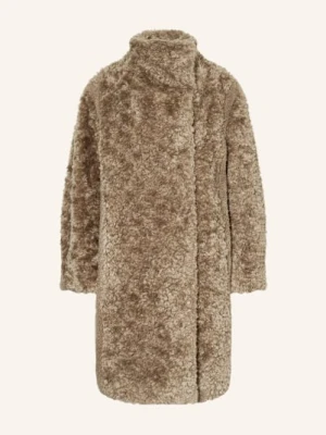 Boss Płaszcz Z Pluszowego Materiału Citeddy braun