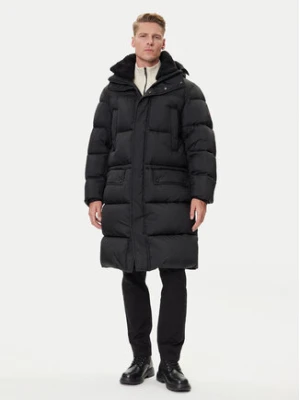 BOSS Płaszcz zimowy Omont 50543617 Czarny Oversize