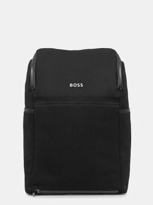 BOSS plecak męski kolor czarny duży gładki 50548311