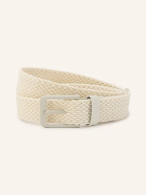 Boss Pleciony Pasek beige