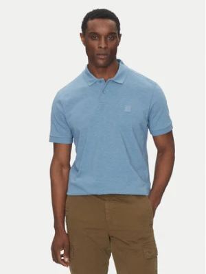 BOSS Polo 50536728 Niebieski Regular Fit