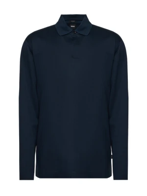 BOSS Polo 50570431 Granatowy Regular Fit