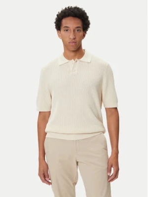 BOSS Polo Akoppo 50543670 Żółty Regular Fit