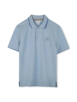 BOSS polo bawełniane dziecięce