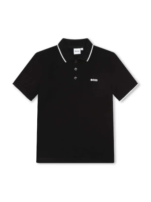 BOSS polo bawełniane dziecięce