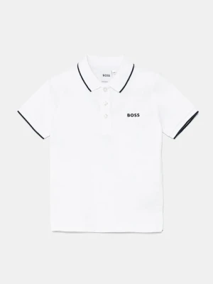 BOSS polo bawełniane niemowlęce