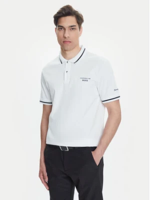 BOSS Polo C-Parris 197 50543257 Biały Regular Fit
