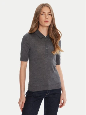 BOSS Polo Fidenka 50545015 Szary Regular Fit
