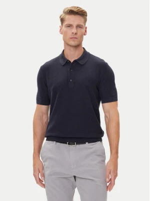 BOSS Polo H-Iannotti 50543148 Granatowy Regular Fit