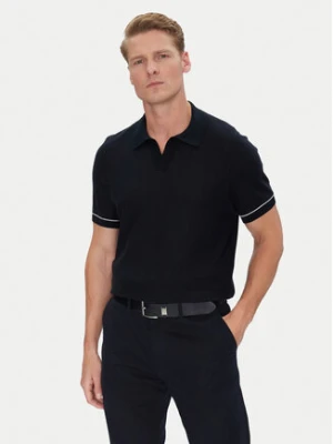 BOSS Polo H-Jianluca 50537654 Granatowy Regular Fit