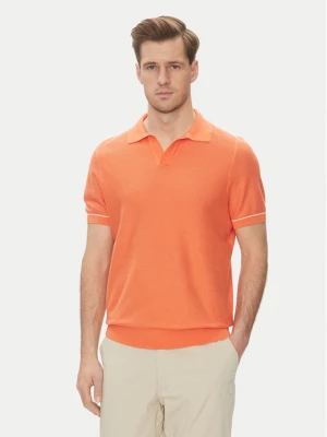 BOSS Polo H-Jianluca 50537654 Pomarańczowy Regular Fit