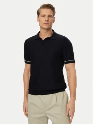 BOSS Polo H-Narciso 50560483 Granatowy Regular Fit