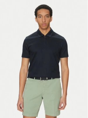 BOSS Polo H-Paras 50537954 Granatowy Regular Fit