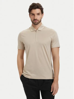 BOSS Polo H-Paras 50537955 Beżowy jasny Regular Fit