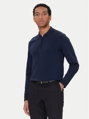 BOSS Polo H-Peduzzi 06 50549583 Granatowy Regular Fit