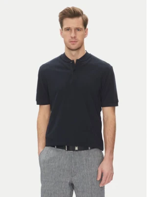 BOSS Polo H-Pratt 120 50536794 Granatowy Regular Fit