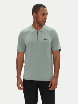 BOSS Polo K_Perform-Max_Pl 50537146 Zielony Slim Fit