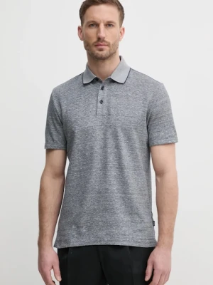 BOSS polo lniane