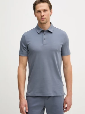 BOSS polo męskie bawełniane