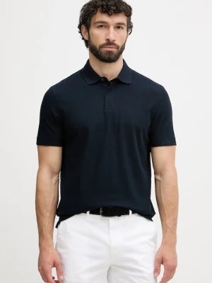BOSS polo męskie bawełniane Pack 189 granatowy