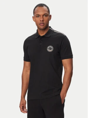 BOSS Polo Open 50560261 Czarny Regular Fit