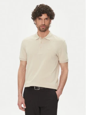 BOSS Polo Paddy 50469055 Beżowy Regular Fit