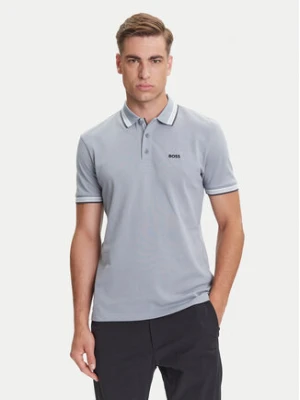 BOSS Polo Paddy 50469055 Szary Regular Fit