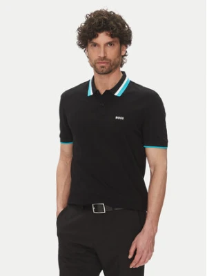 BOSS Polo Paddy Ap Heritage 50538101 Czarny Regular Fit