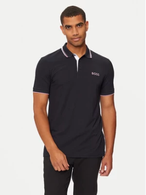 Boss Polo Paddy Pro 50469102 Granatowy Regular Fit