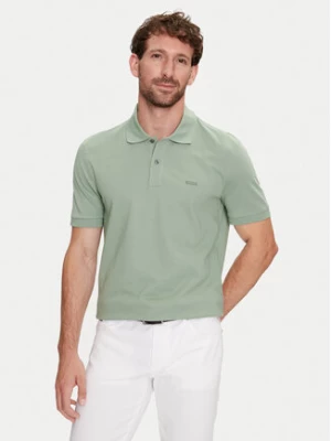 Boss Polo Pallas 50468301 Zielony Regular Fit