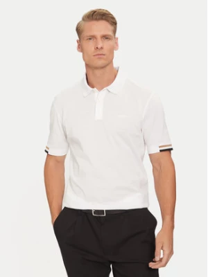 Boss Polo Parlay 147 50467113 Biały Regular Fit