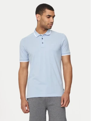 Boss Polo Parlay 190 50494697 Błękitny Regular Fit