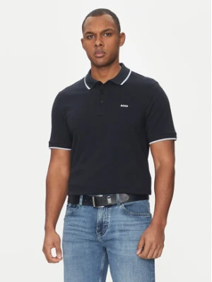 BOSS Polo Parlay 190 50494697 Granatowy Regular Fit