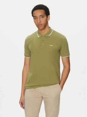 BOSS Polo Parlay 190 50494697 Zielony Regular Fit